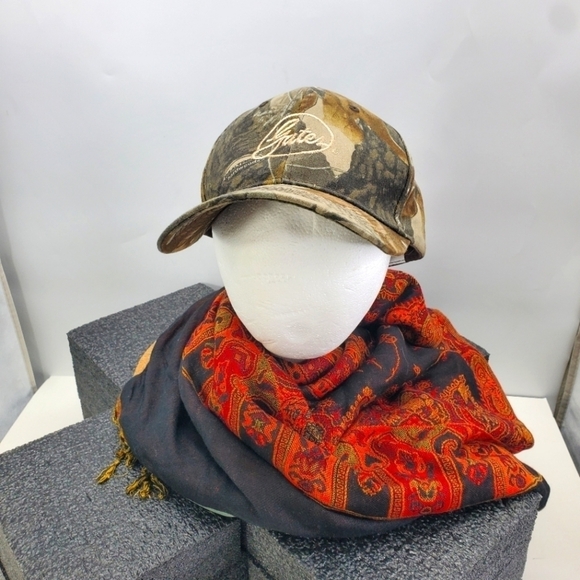 Realtree Camouflage Gates Embroidered Adjustable Strap Hat Cap - Picture 2 of 11